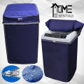 100% Waterproof Washing Machine Cover -Top Loader Automatic / Semi Auto Single Bowl All Brands Supported Durable Oxford Polyester - Washer and Dryer Covers for Sheds, Garages, Balcony, BLUE. 