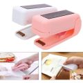 Mini Pocket Home Sealing Machine Snacks Bag Sealer Heat Sealer Vacuum Resealer Portable Bag Clips handy Sealing Machine. 