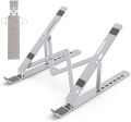 Adjustable Laptop Stand, Portable Aluminum Laptop Riser Laptop Holder for Desk. 