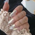 [ZOMI] 10Piece/Set Punk Style Simple Fashion Metal Finger Ring. 