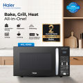 Haier 30L / Rotisserie / Grill /Convection / HGL-30100 ( Digital Control / Baking / Steam Clean ) / Microwave Oven - Brand Warranty. 