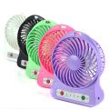 Mini Portable Fan, Handheld Desk Fan with Torch, USB Rechargeable Fan, Fast Smooth Running, 3 Speed Fan for Study Table, Home, Office, Travel, Camping, etc.. 
