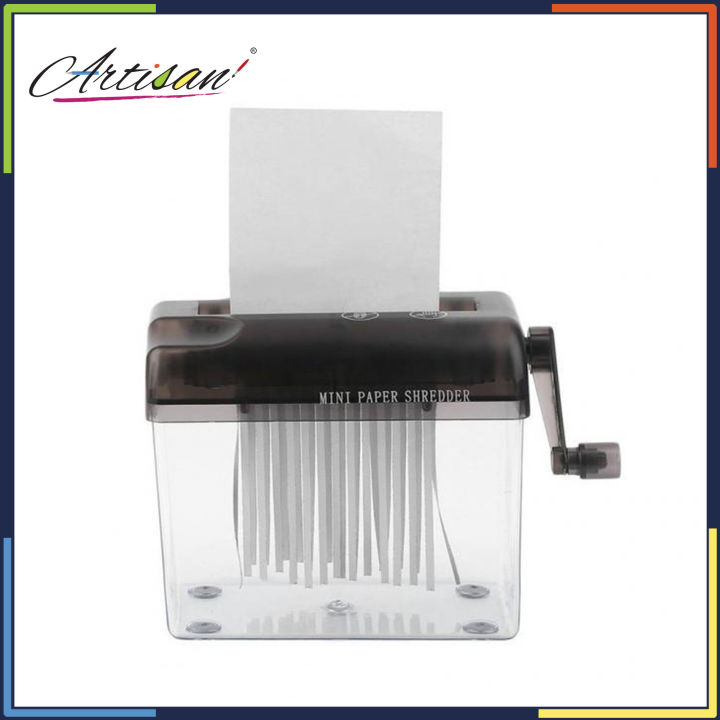 Artisn%20-%20A5%20Manual%20Paper%20Shredder%20(Strip%20Cut)%20-%20Transparent%20-%20Image%203