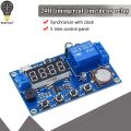XY-BJ Real time Timing Delay Timer Relay Module DC5-60V Switch Control Board Module Clock Synchronization Multiple Mode Control. 