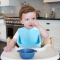 Silicone Bibs for Babies & Toddlers - Adjustable and Durable  Waterproof Silicone Bib. 