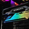 EZDIY-FAB Auto RGB Rainbow Only GPU Holder Colorful RGB Graphics Card GPU Support Video Card Holder Bracket, Video Card Sag Holder/Holster Bracket. 