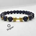Live & Lift Beads Adjustable Dumbbell Bracelet for Boys and Girls. 