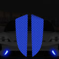 Car Reflector Stickers Reflective Exterior Car Front Bumper Decals Warning Tape. 