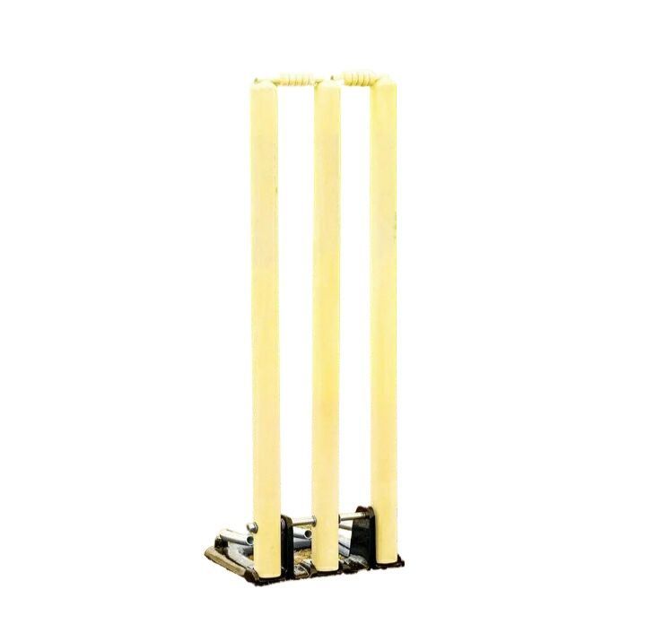Spring Wickets for Cricket | Premium Quality Stumps with Spring Base ...