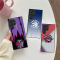 【Healer DingD】 Basketball Club Cool T-Toronto Raptors Phone Case For Samsung GalaxyS23 S22 S21 S20 Plus Ultra M54 Note20 Soft Black Phone Cover. 
