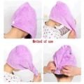 Hair Dryer Cap Towel, Hair Wrap Towel, Bath Cap, Shower Turban, Quick Dryer Towel for Long Short Curly and Straight Hair, Turbie Twist Hair Wrap Towel, Water Absorbent Terry Head Hat. 