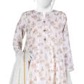 Junaid Jamshed Lawn 2 Piece Unstitched Suit for Women JLAWN-S-JDS-23-1058 Magnolia. 