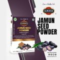 JAMUN SEED POWDER 100gm JAMUN SEEDS JAMUN SEEDS POWDER JAMUN GUTHLI POWDER  ORGANIC JAMUN SEED POWDER. 