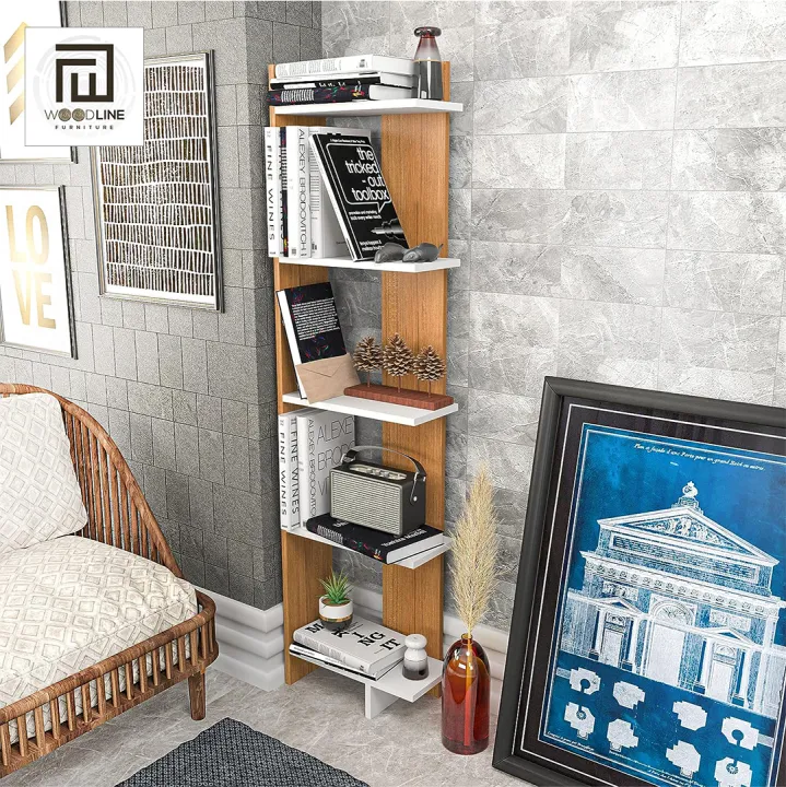 5-Shelf%20Modern%20Display%20Corner%20Unit%20Bookcase%20Bookshelf%20Shelving%20Unit%20-%20Image%205