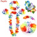 Hawaiian Grass Skirt 60cm Hula Skirt Lei Costume Luau Party Dance Beach Dress Up. 