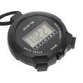 Sports Stopwatch, Waterproof Sport Stopwatch Timer Easy To Read for Racing for Badminton for Judging. 