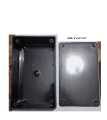Plastic enclosure box for electronic circuit board - size (L X W): 6" X 4" inch (inner Dia) - Depth: 2" inch. 