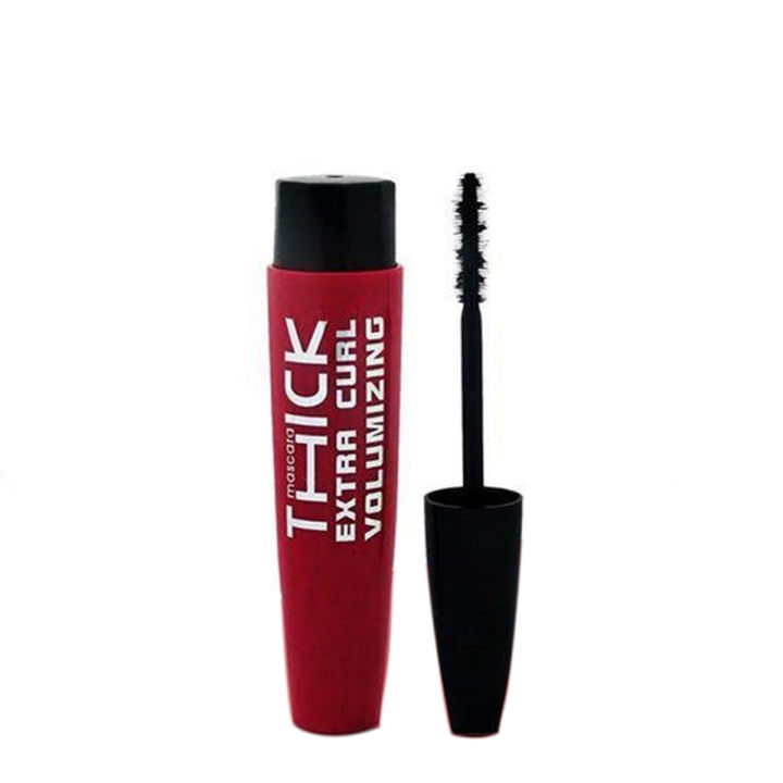 Glamorous Face Ultimate 4D Curl & Volumizing Mascara, A curl fix mascara that keeps fine eyelashes powerfully curled up for 24 hours, Waterproof Long Lasting Mascara.