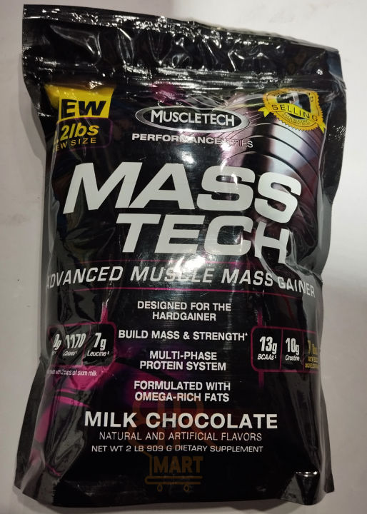 Maaass teccch weeeight giainer Milk Chocolate powder 1kg Pouch (2lb)