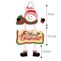 Merry Christmas Decor Door Decorations For Christmas Santa Claus Decorations New Year Party Pendants Christmas Door Hanger. 