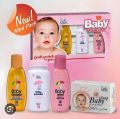 Soft Touch Baby Gift Box Mini 4 in 1 - New Born Baby Care Kit Gift Pack of 4 - Babay Care Accessories - Baby Shampoo Soap Oil Lotion Kit 120 ML - AaoBaba. 
