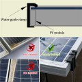 32Pc 35mm Solar Panel Water Drainage Clips,PV Modules Clips for Water Drain Photovoltaic Panel Water Drain Clips. 