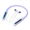 Bluetooth Headphones, Retractable Headset IPX5 Sweatproof Wireless Bluetooth Earbuds with Microphone, Vibration Call, Stereo Noise Cancelling Earphones for Running Workout Sports. 