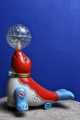 Seal Fish Playing Ball Lighting Music Battery Operated Toy. 