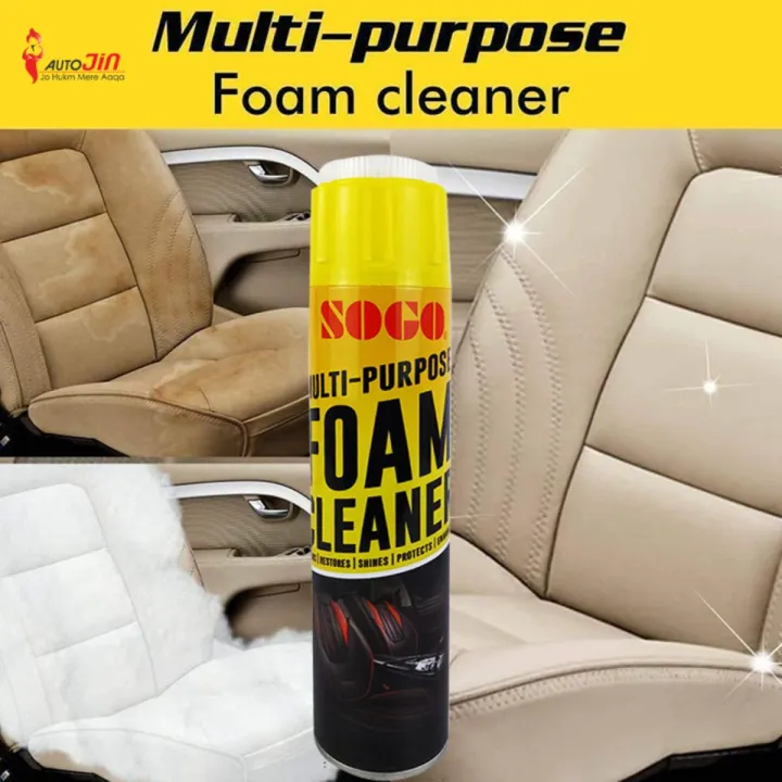 "Multi-Purpose Foam Cleaner for Fabric, Carpet, Leather & More – 525 ML ...