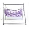 baby cradle swing of metal foldable with cloth jhulla. 