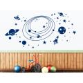 Decorative Space Wall Sticker  Wall decals ,Wall Stickers, Wall Decor. 