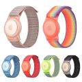 Airtag Bracelet Wristband for Kids AirTag Holder with Adjustable Elastic Nylon Watch Band Anti-Lost Watch Band for Apple Air Tag. 