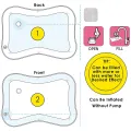 Baby Kids Water Play Mat Inflatable Infant Tummy Time Play mat - Baby Slap Pad 8 CM - For 3 to 24 Months Kids. 