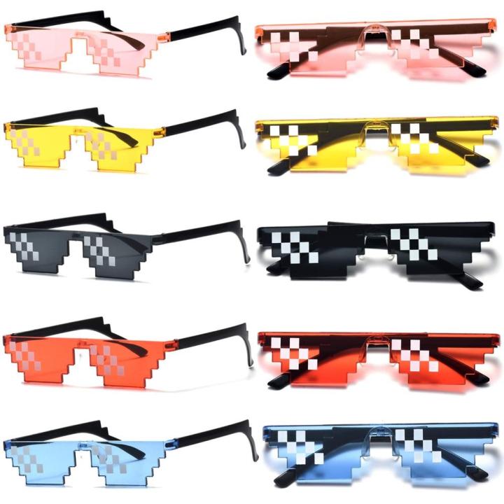 Unisex%20Polygonal%20Funny%20Toys%20Mosaic%20Glasses%20Photo%20Props%20Thug%20Life%20Sunglasses%20Pixel%20Glasses%20-%20Image%206