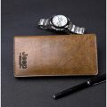 JEEP BULUO Man Long Wallet Men Casual Hand Purse Card Holder Men's Clutch Bag. 