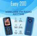 VGOTEL Easy 200 - 2.0 Inch Display - Dual Sim - 1750mAH Battery - Wireless FM Radio - Camera - 1000 Contact Save Memory - Magic Voice - Bluetooth - Memory Card Supported upto 32GB - Torch Light - 1 Year brand warranty. 