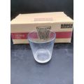 Set of 6 Venice Water Glasses Transparent Glass 300 ML Imported. 