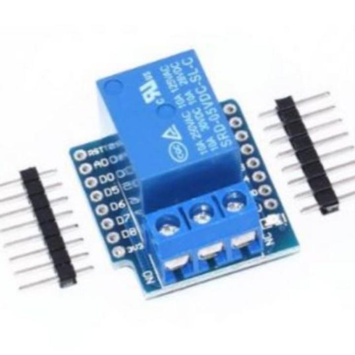One Channel Wemos D1 Mini Relay Wemos D1 Mini Relay Module for ESP8266 Development Board 1 channel