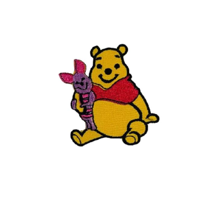 Disney Winnie The Pooh Piglet Character Embroidered Badge Patch Iron on Sew On Jacket.#1657