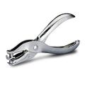 Single One Hole Punch Machine - Silver. 