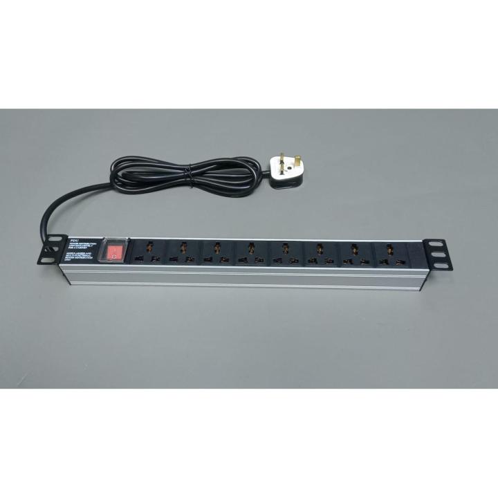 Netlink 8 Ports Power Distribution Unit PDU - Power Distribution Unit 8 Port PDU Power Socket Lead high capacity power strip