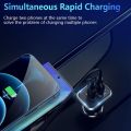Original 20W Super Fast Car Charger Type-C PD | USB Mobile Phone Chargers in Car for iPhone. 