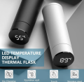 500ML Smart Thermos Water Bottle Led Digital Temperature Display Stainless Steel Coffee Thermal Mugs Intelligent Insulation Cup. 