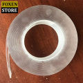 Nano tape Double Sided Washable Adhesive Tape Reusable and Washable Adhesive Silicone Nano Tape with Multi-Functional Anti-Slip. 