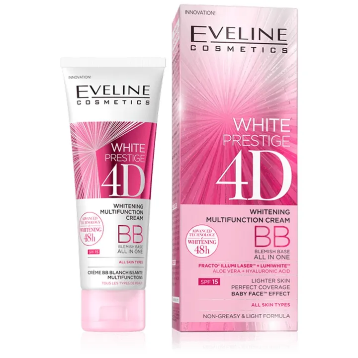 EVELINE WHITE PRESTIGE 4D BB CRAM