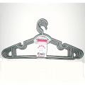 Pack of 12-hangers for clothes grey plastic hangers in superior quality large size hangers. 