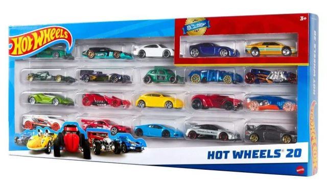 Hot Wheels 20-Car Gift Pack 20 || Hot Wheels Mattel Cars Pack