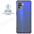 Oppo F19 Pro Transparent Bumper Back Cover. 