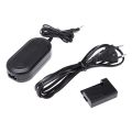 ACK - E10 AC 100 - 240V Adapter with DC transformer Cable Kit for Canon EOS 1100D / Kiss X50 / Rebel T3 (Black). 