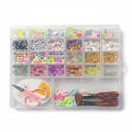 Beads set for Jewelry Making Accessories DIY Bracelets Necklace Earring Craft Kits. 